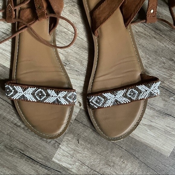 OLD NAVY | beaded gladiator sandals - Picture 5 of 5